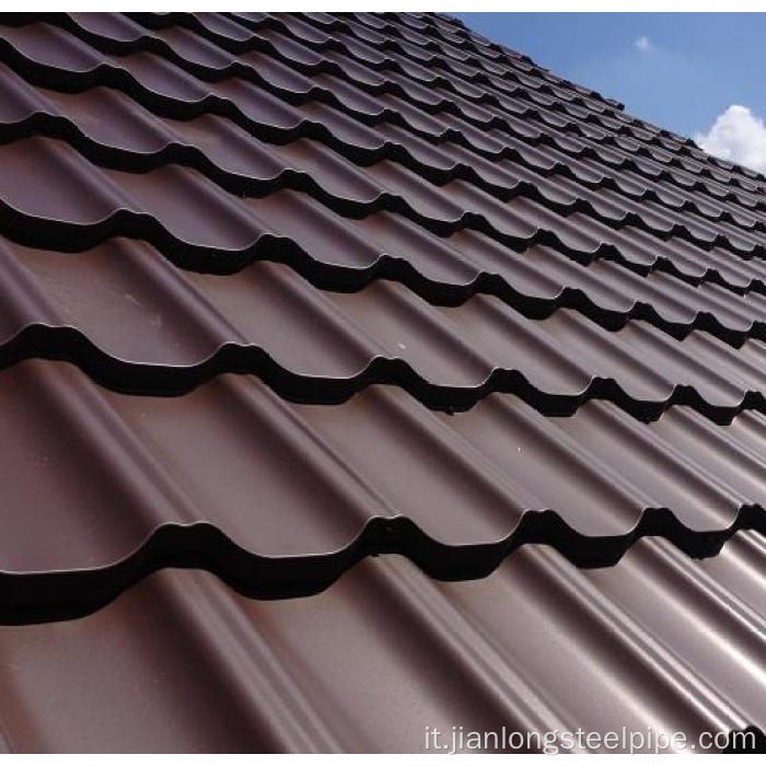 Fogli ondulati Piatto di copertura per copertura